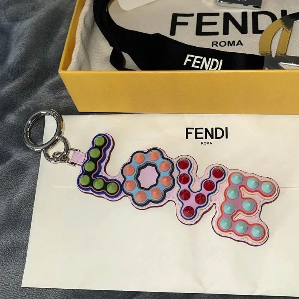 Fendi Brand new with tags key charm n USB holder and excellent condition w box - Picture 3 of 9